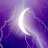Moon Lightning
