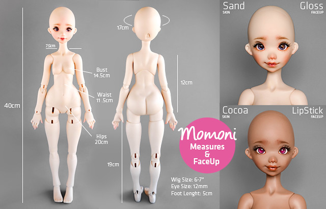 Preorder - Preorder - Atelier Momoni Doll + Momoni 40cm Artist Doll | Den  of Angels